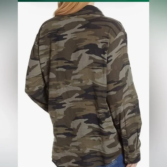 Camouflage Button Down Shirt - Picture 4 of 10